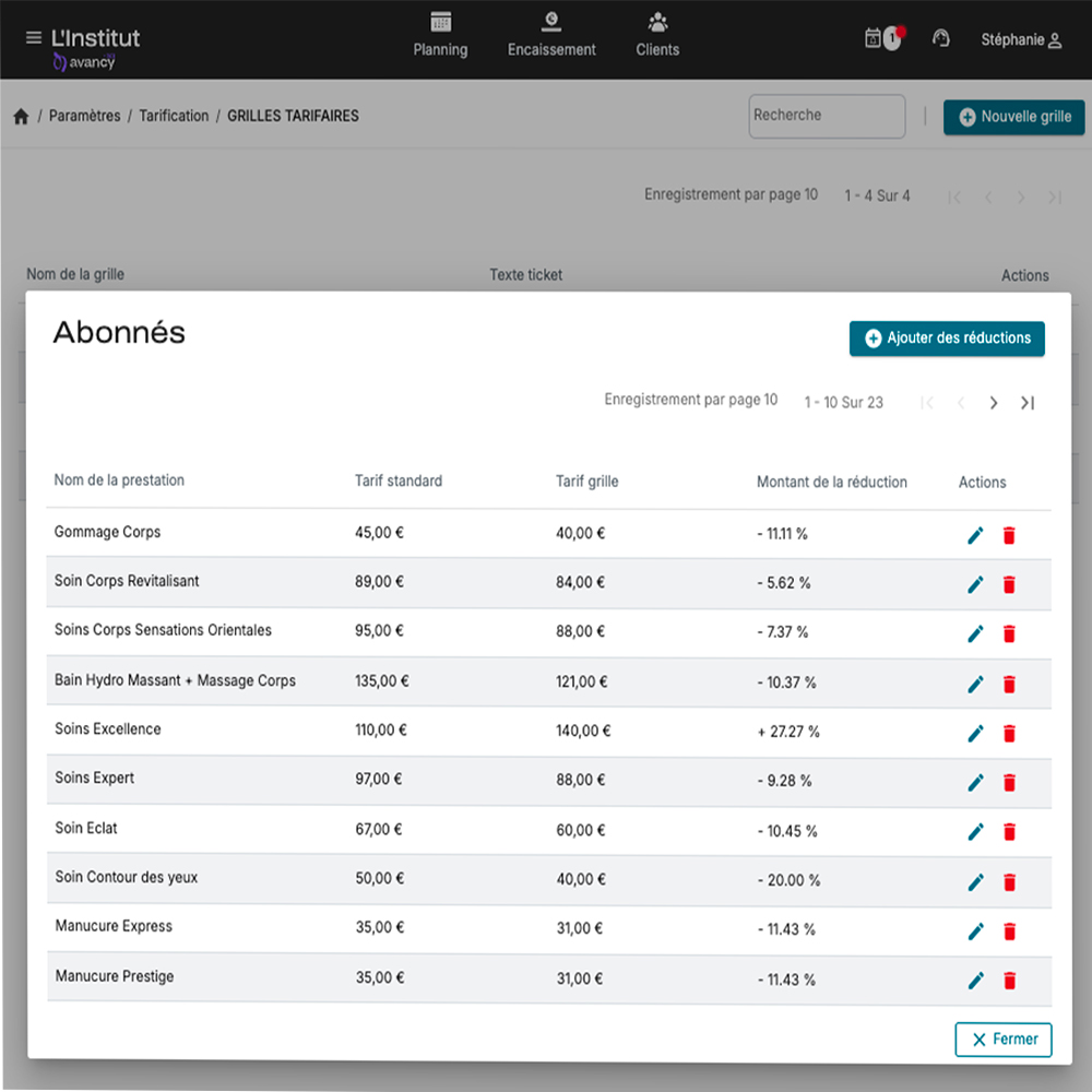 Cures et abonnements pros coiffure et beauté Avancy by 3Ci