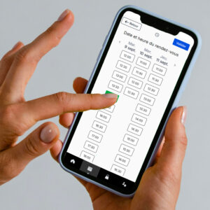 agenda salon de coiffure beauté Avancy by 3Ci