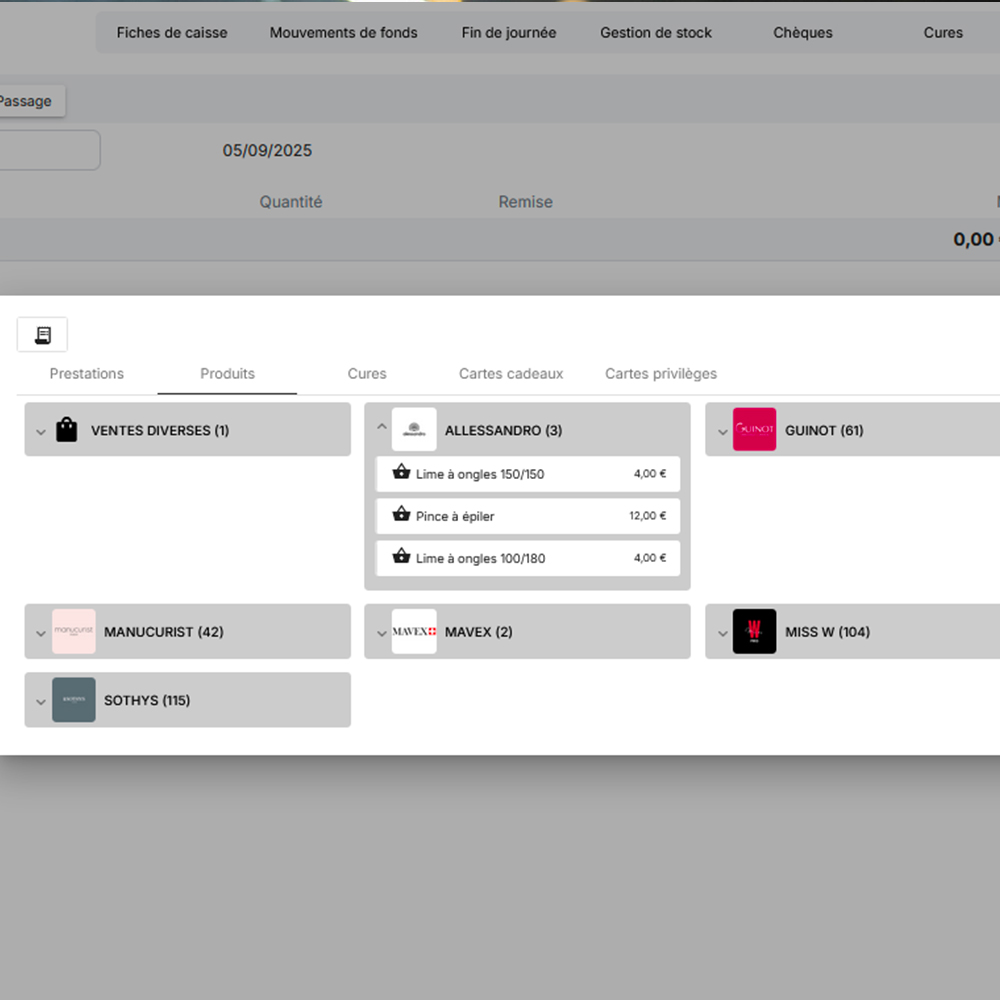 Logiciel de gestion et des stocks Avancy by 3Ci Coiffeurs et pros beauté